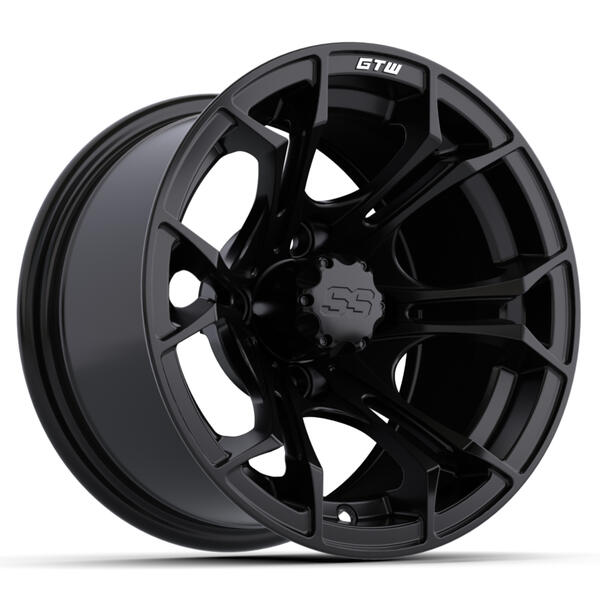 12″ GTW® Spyder Wheel – Matte Black