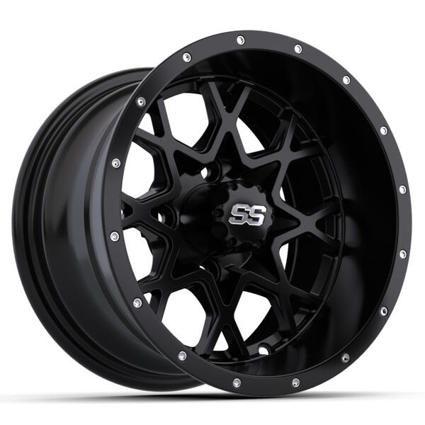 12″ GTW® Vortex Matte Black Wheel