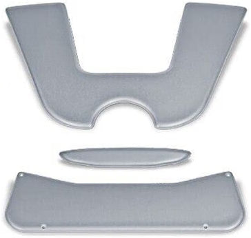 Club Car Precedent/Tempo/Onward Dash 04+ Double Take Sentry Storage (Black w/ Silver Inserts)