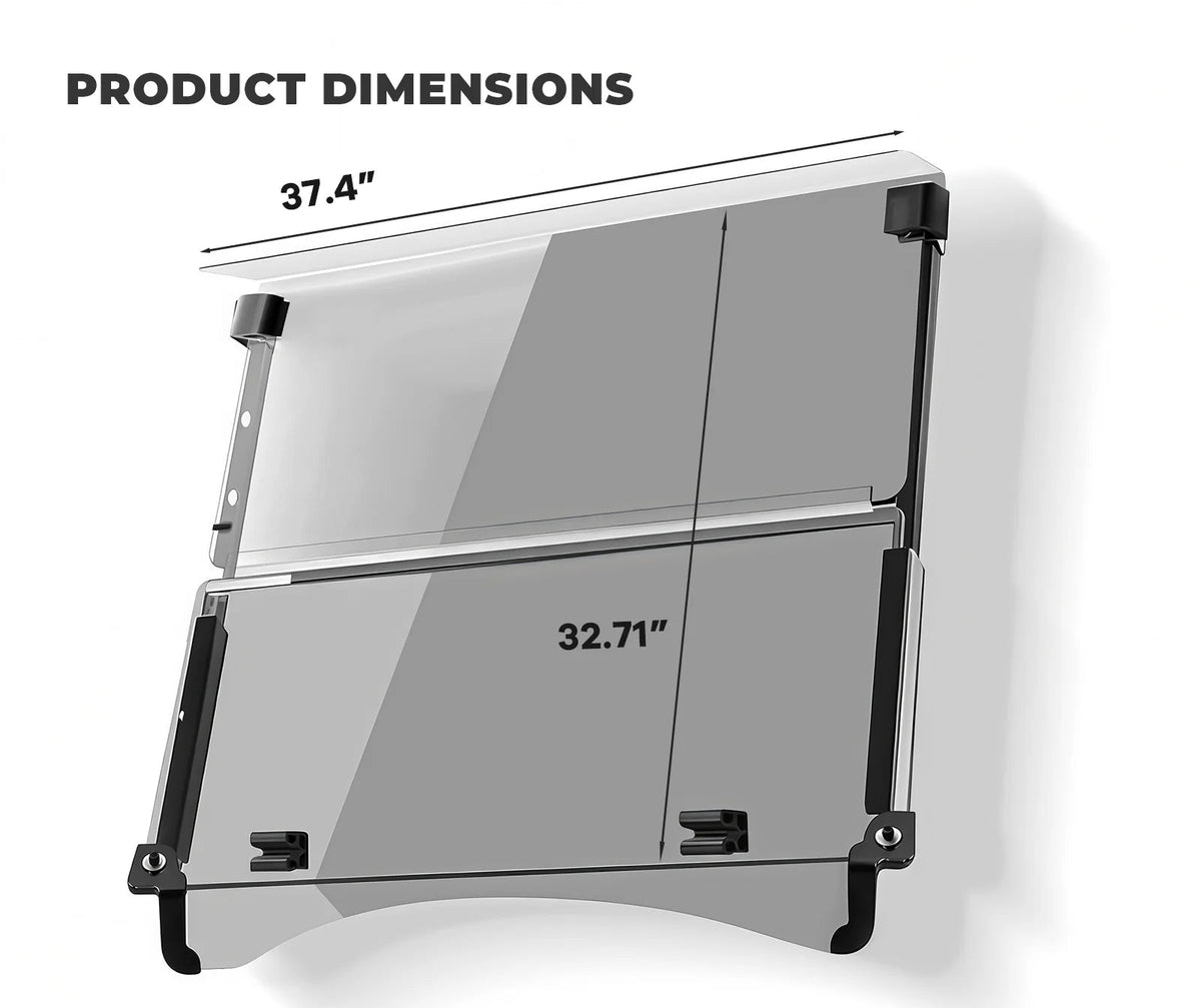 Club Car Precedent/ Tempo Clear Windshield (2004+)