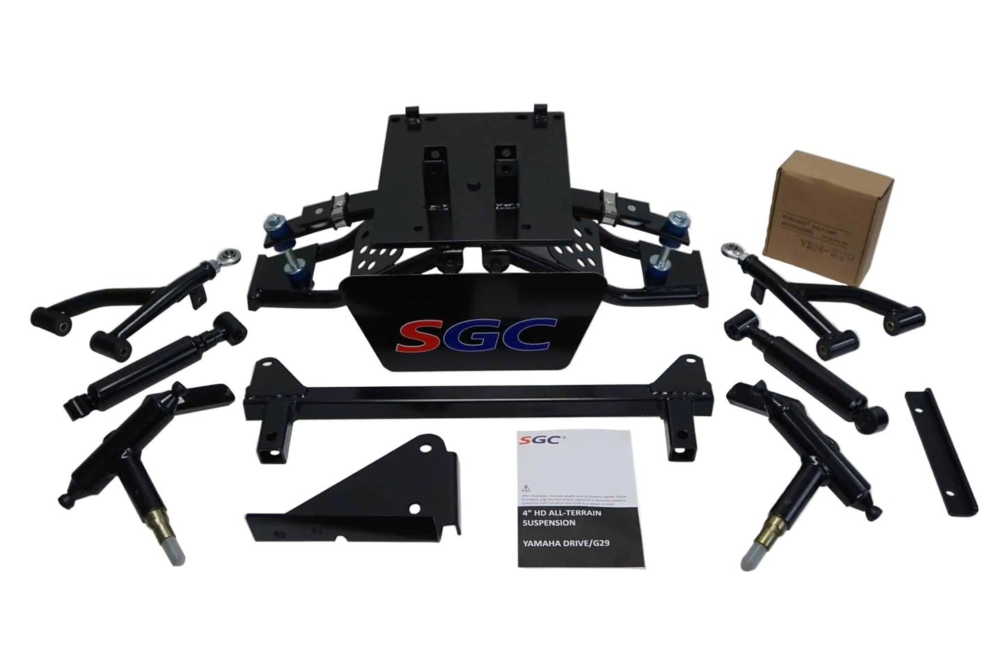 4″ Heavy Duty Double A-Arm kit for Yamaha G29 (Drive) Electric or Gas (2007-2016)