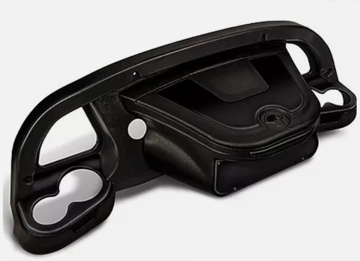 Club Car Precedent/Tempo/Onward DoubleTake Black Sentry Golf Cart Dash (Includes Black Inserts)