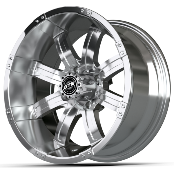 GTW® Tempest 12″ Chrome Wheel (3:4 Offset)