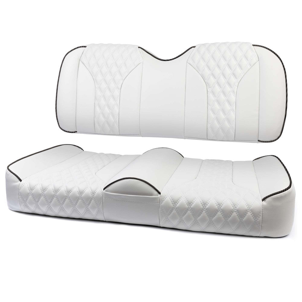 MODZ® FS2 CUSTOM FRONT SEAT - WHITE BASE Fits: Club Car Precedent/ Onward/ Tempo (2004+)