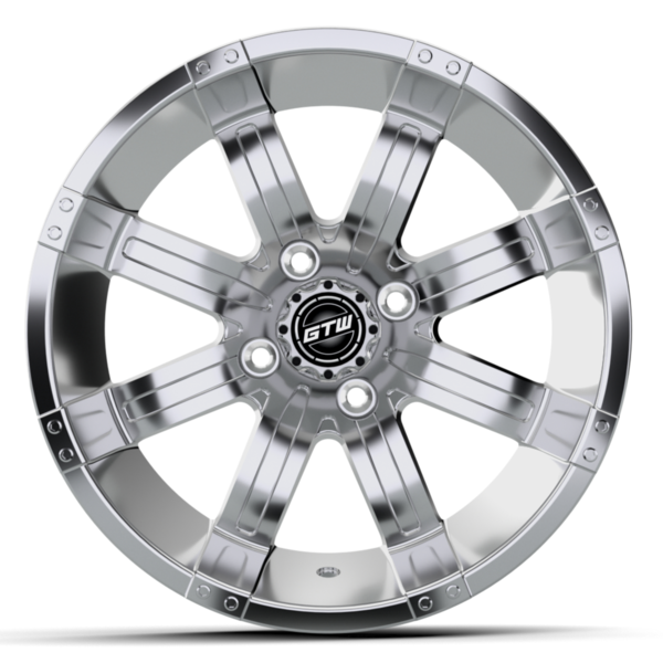 GTW® Tempest 12″ Chrome Wheel (3:4 Offset)