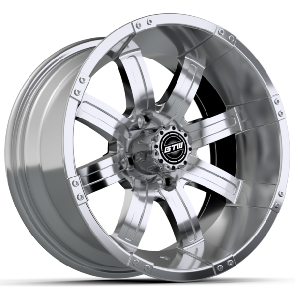 GTW® Tempest 12″ Chrome Wheel (3:4 Offset)