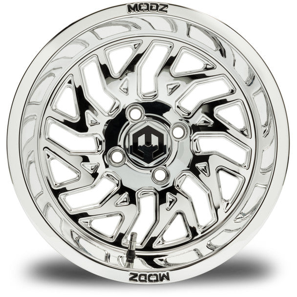 MODZ® Carnage Chrome 14" Golf Cart Wheel