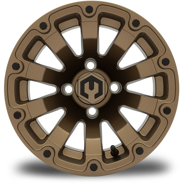 MODZ® Bomber Matte Bronze 12" Golf Cart Wheel