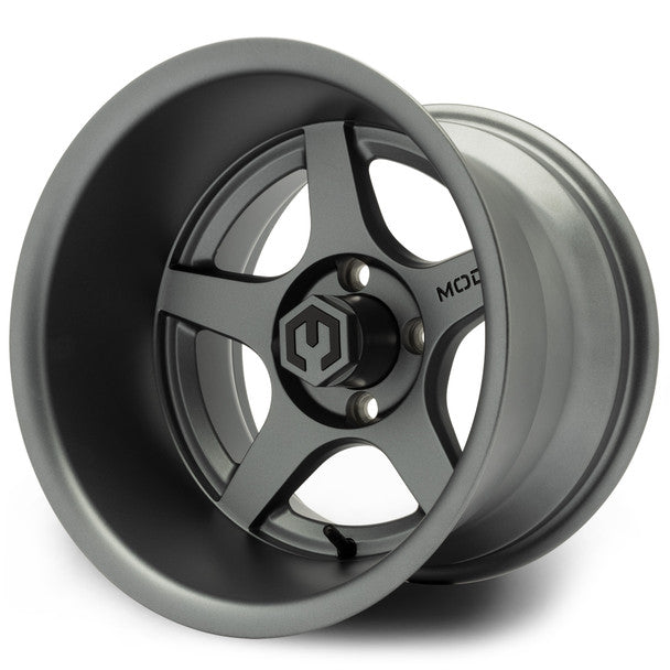 MODZ® Maverick Gunmetal 14" Golf Cart Wheel