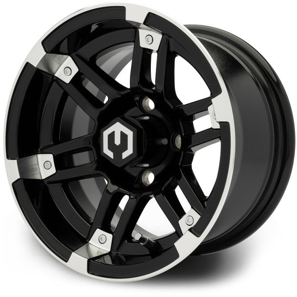 MODZ® Aftershock Machine & Black 12" Golf Cart Wheel