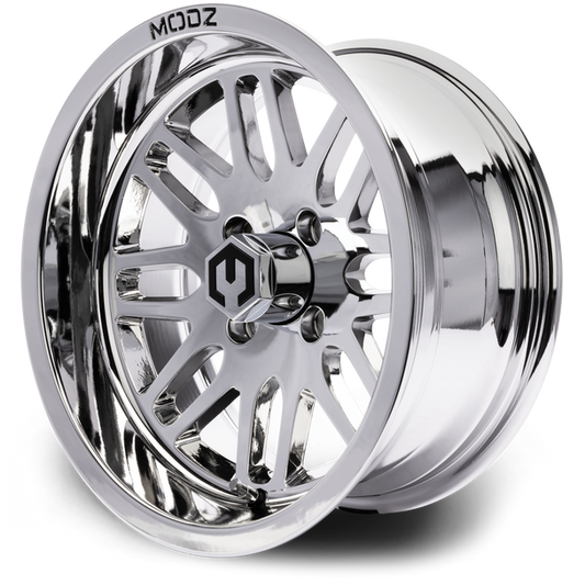 MODZ® Mayhem Chrome 14" Golf Cart Wheel