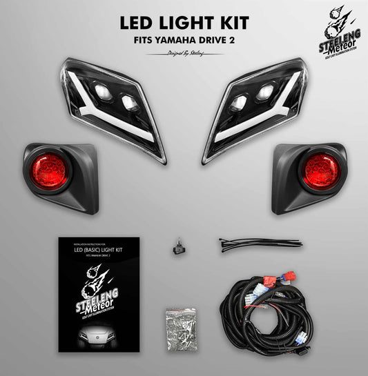 Yamaha Drive 2 Meteor LED BASIC Light Kit for (12 Volt) (2017+)