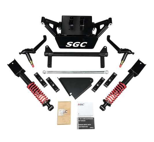 6″ A-Arm kit for Yamaha Drive 2 Fleet model – Solid axle (2017-up) Electric only