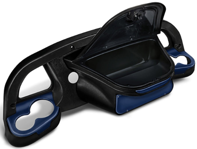 Club Car Precedent/Tempo/Onward Dash 04+ Double Take Sentry Storage (Black w/ Navy Inserts)