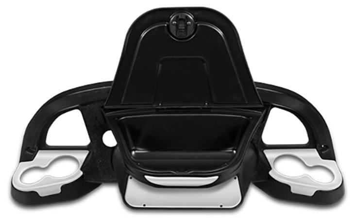 Club Car Precedent/Tempo/Onward Dash 04+ Double Take Sentry Storage (Black w/ Pearl Inserts)