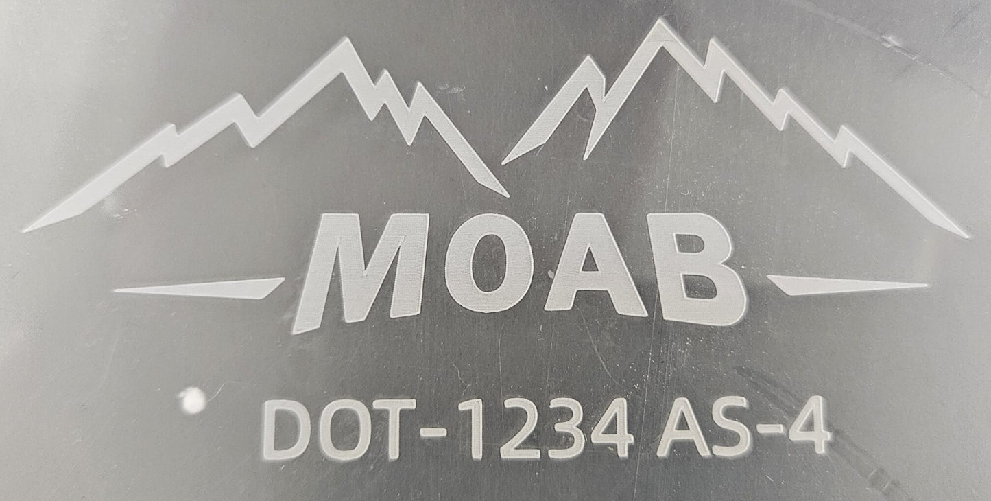 MOAB DOT Approved Windshield Clear Foldable for Yamaha G29 (AS4) (Drive) (2007-2016)