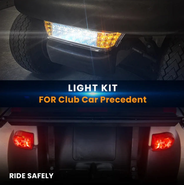 Club Car Precedent LED High Low Beam Light Kit 12V-48V Fits: 2004-Up