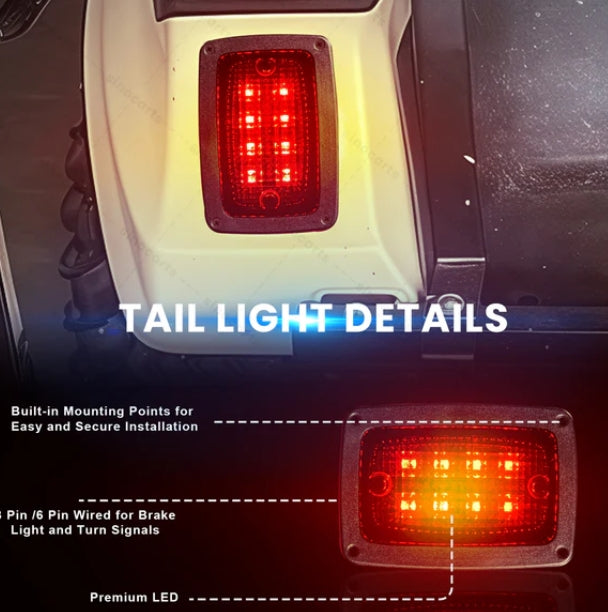 Club Car DS LED Adjustable Light kit  12V-48V