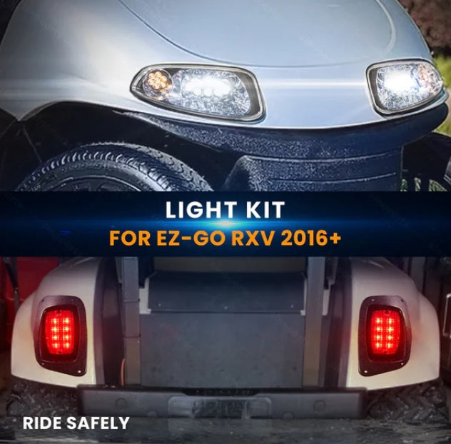 EZGO RXV 2016+ LED Deluxe Light Kit 12V-48V