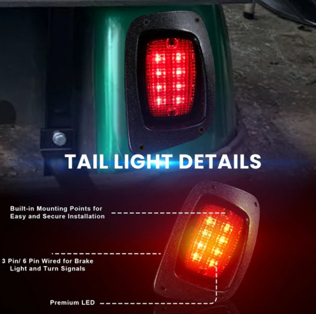 EZGO RXV 2016+ LED Deluxe Light Kit 12V-48V