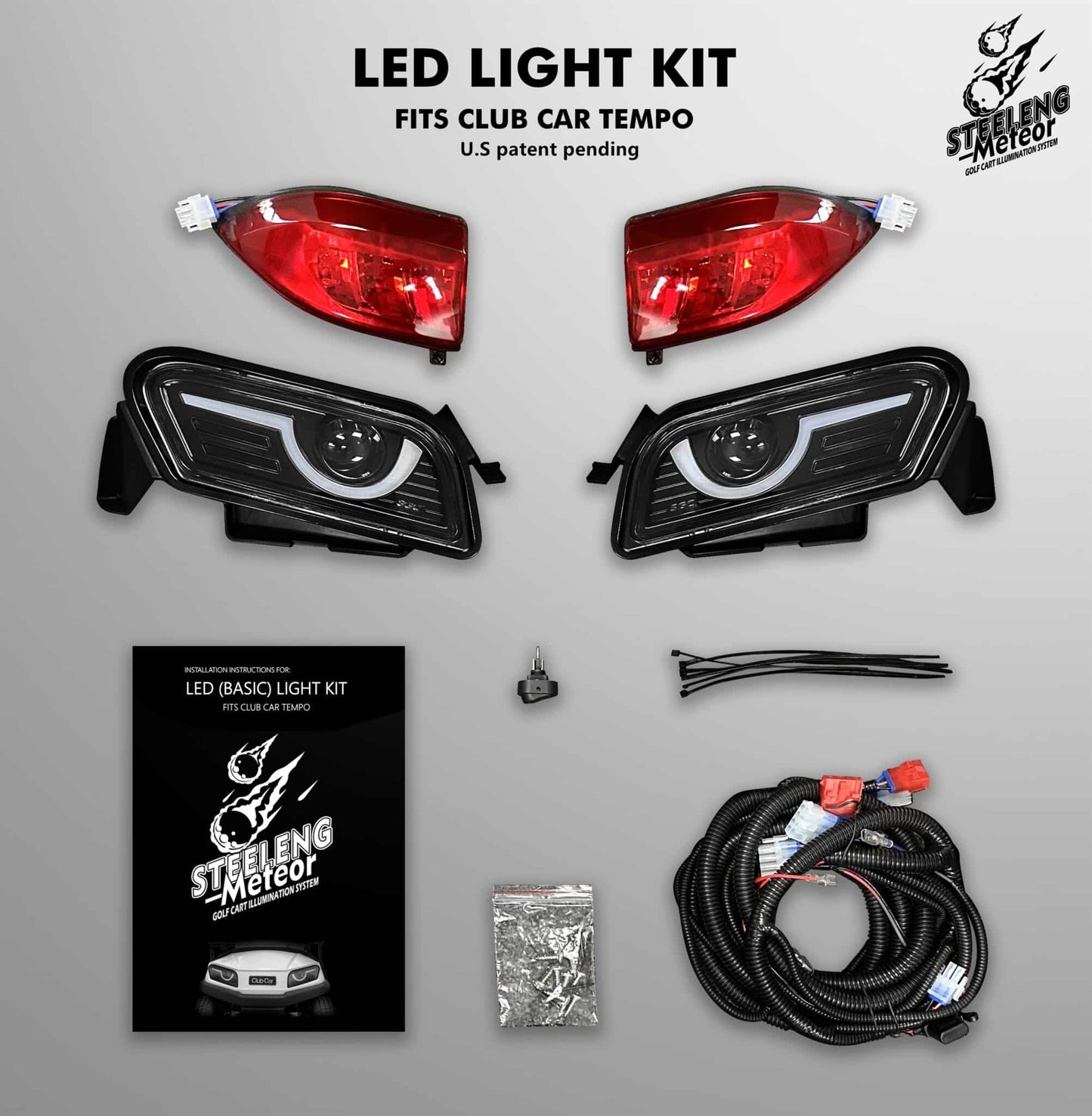Club Car Golf Cart TEMPO/ONWARD Basic LED Light Kit 2018+