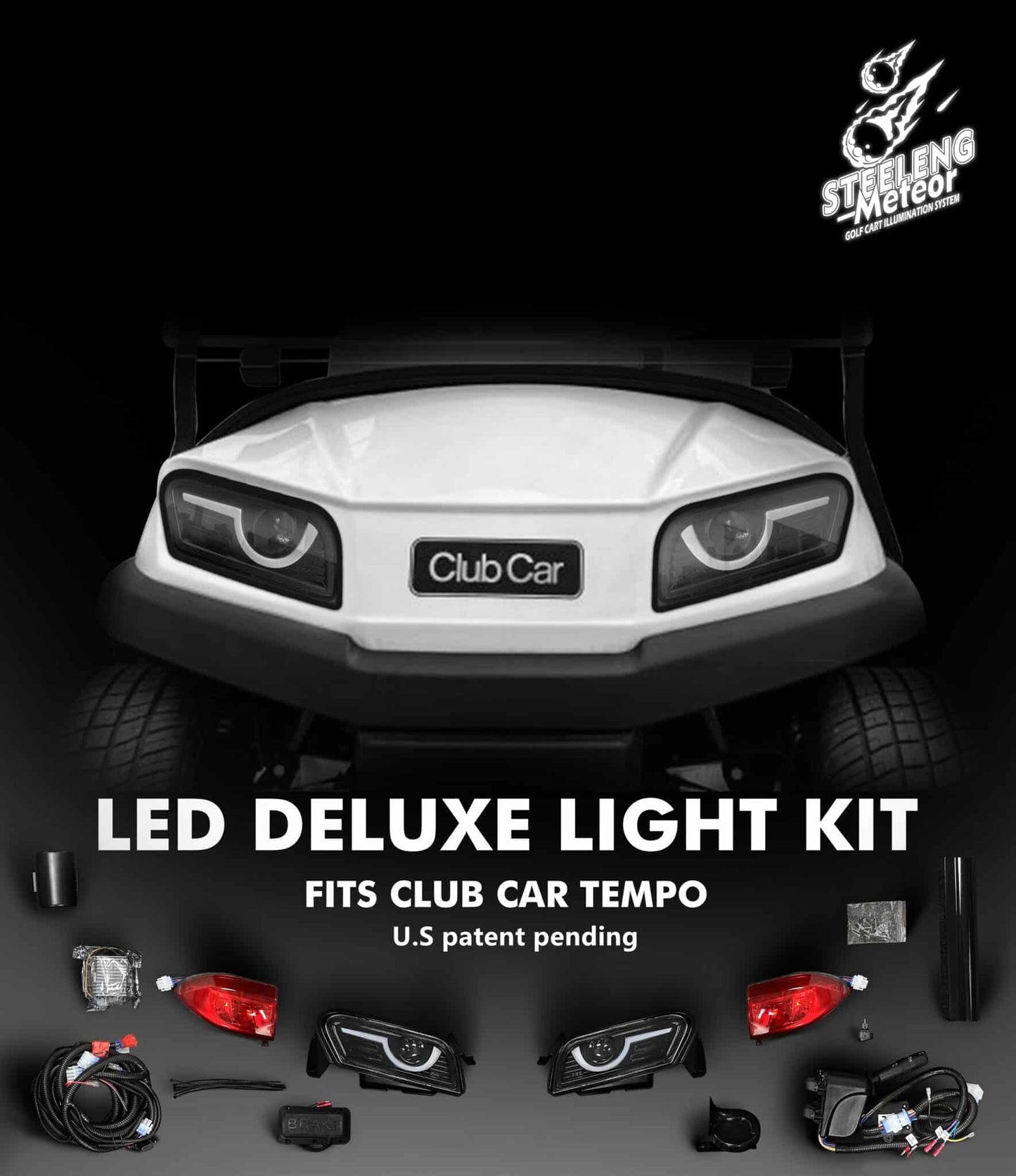 Club Car Tempo Street Legal LED Light Kit