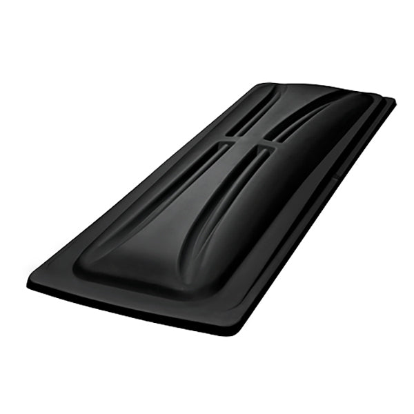 120" DoubleTake Extended Roof Top With Kwick Track Rail System (Black)