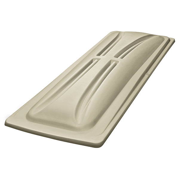 120" DoubleTake Extended Roof Top With Kwick Track Rail System (Stone Beige)