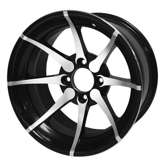 14″ Kraken Machined/Black Wheel – Aluminum Alloy