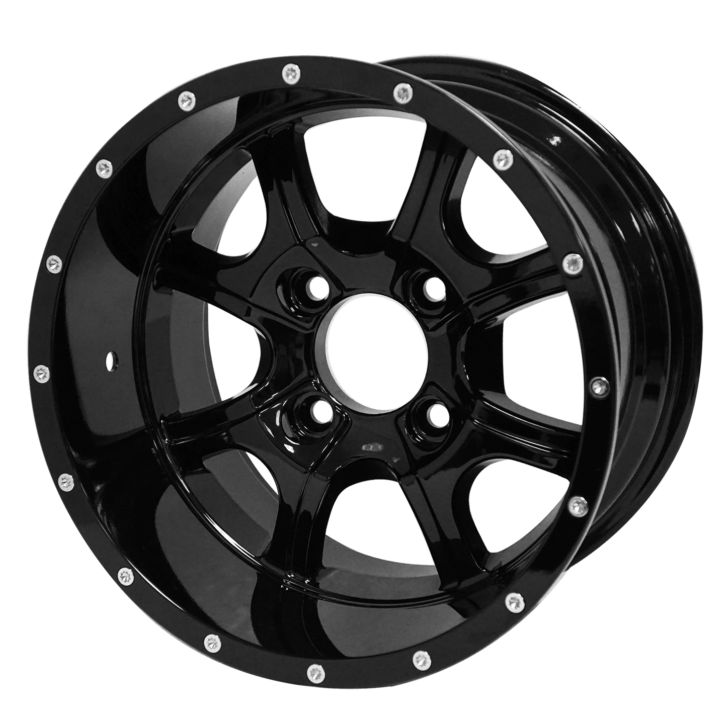 14″ Night Stalker Glossy Black Wheel – Aluminum Alloy