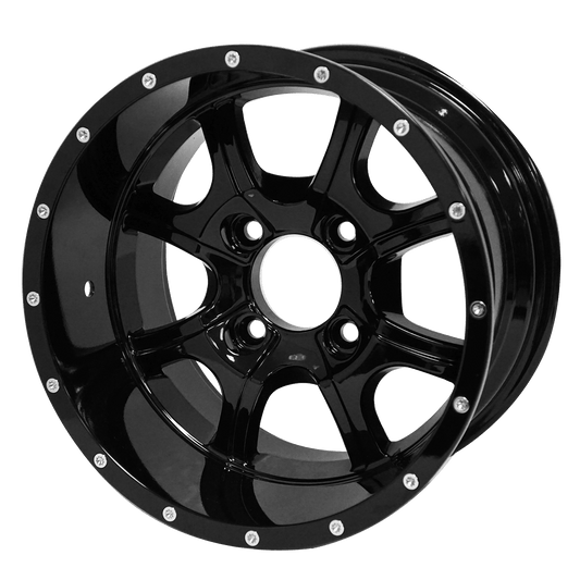 14″ Night Stalker Glossy Black Wheel – Aluminum Alloy