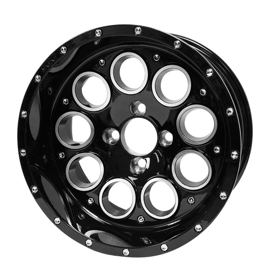 14″ Pioneer Glossy Black Wheel – Aluminum Alloy