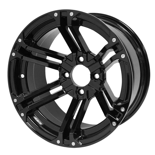 14″ Terminator Glossy Black Wheel – Aluminum Alloy