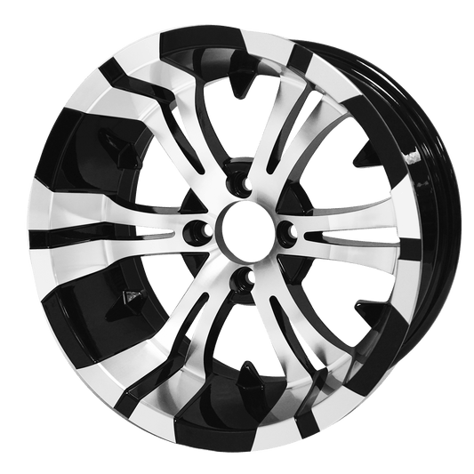 14″ Vampire Machined/Black Wheel – Aluminum Alloy