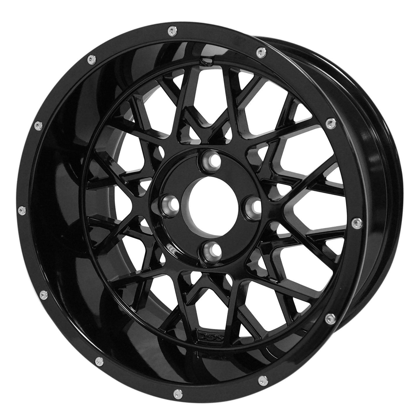 14″ Venom Glossy Black Wheel – Aluminum Alloy