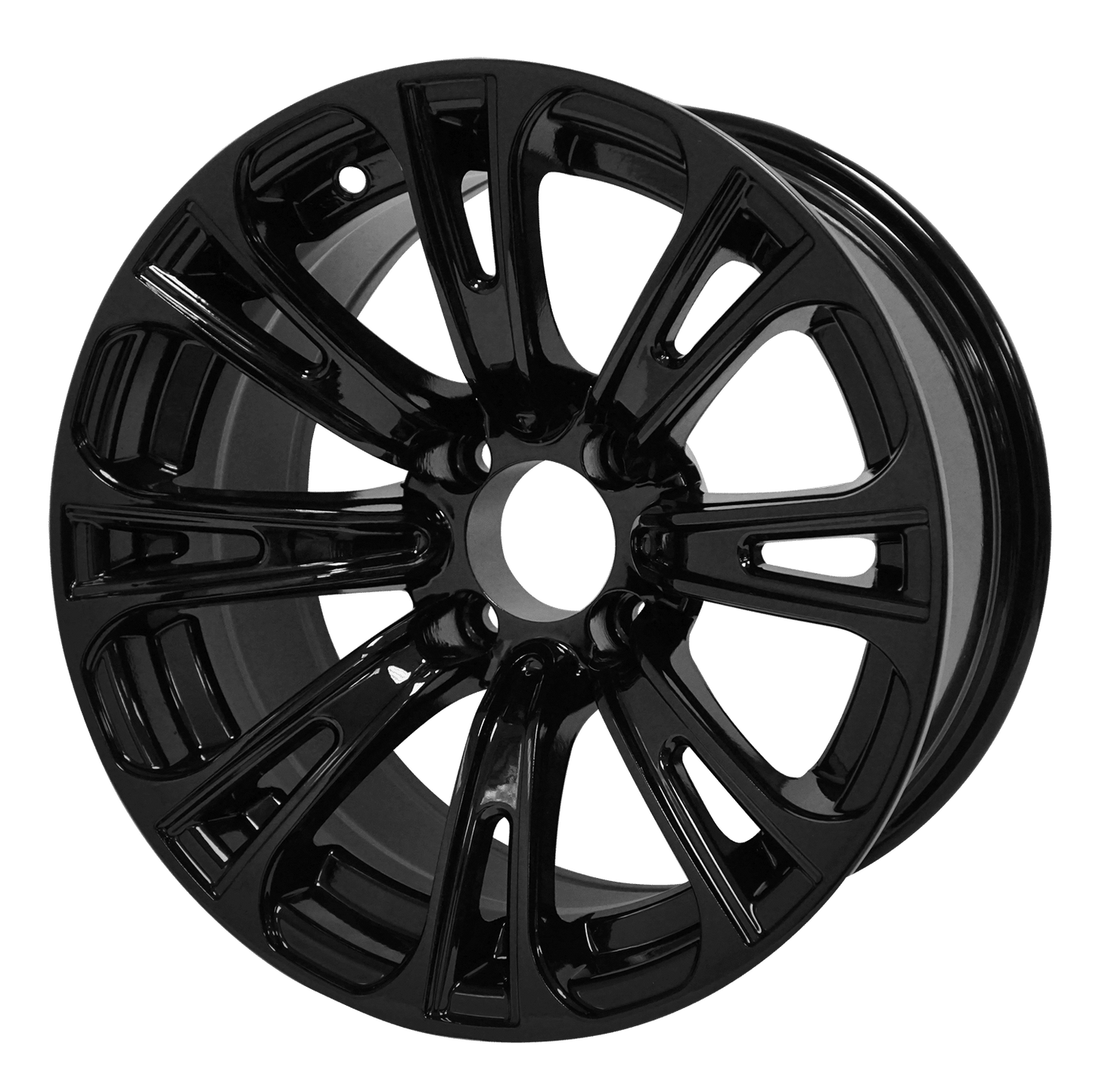 14″ Voodoo Glossy Black Wheel – Aluminum Alloy