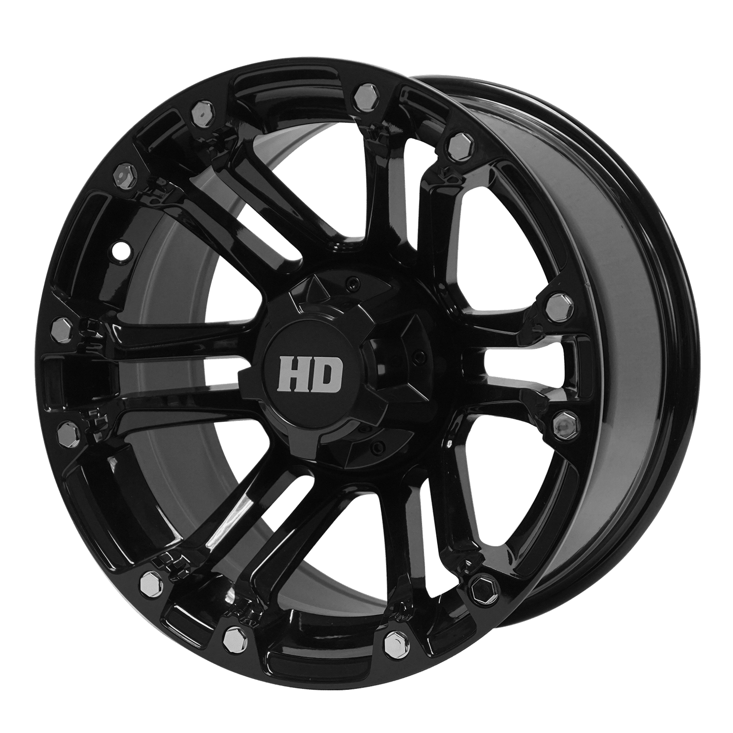 14″ Rhino Glossy Black Wheel – Aluminum Alloy