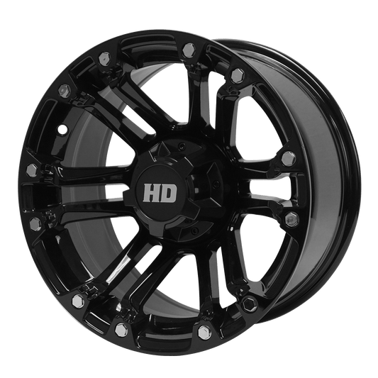 14″ Rhino Glossy Black Wheel – Aluminum Alloy