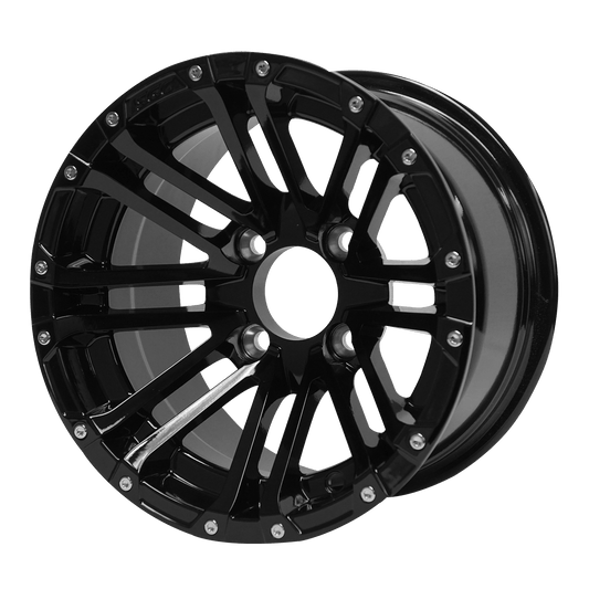 14″ Lancer Glossy Black Wheel – Aluminum Alloy