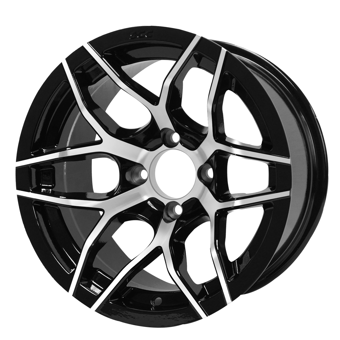 14″ Rally Machined/Black Wheel – Aluminum Alloy