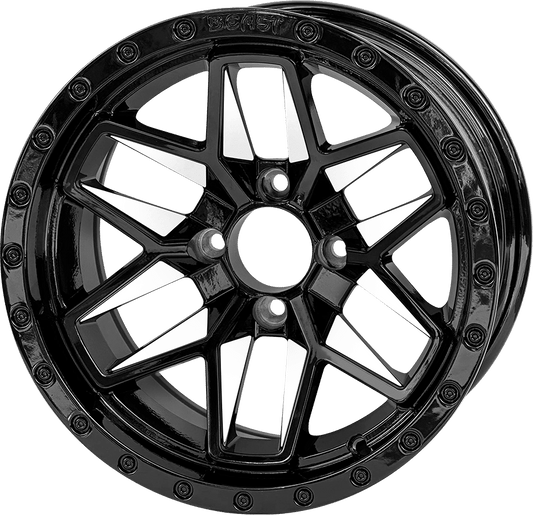 14″ Glossy White Widow Wheel – Aluminum Alloy