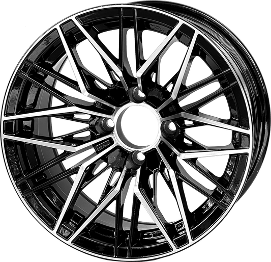 14″ Hornet Machined Black Wheel – Aluminum Alloy