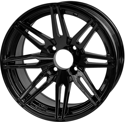 14″ Lynx Glossy Black Wheel – Aluminum Alloy