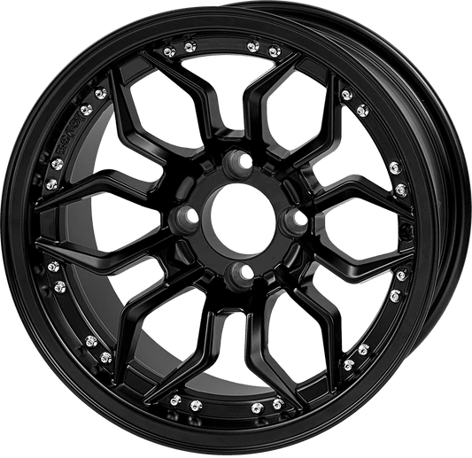 14″ Scorpion Matte Black Wheel – Aluminum Alloy
