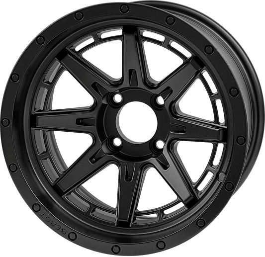 14″ Wolverine Matte Black Wheel – Aluminum Alloy