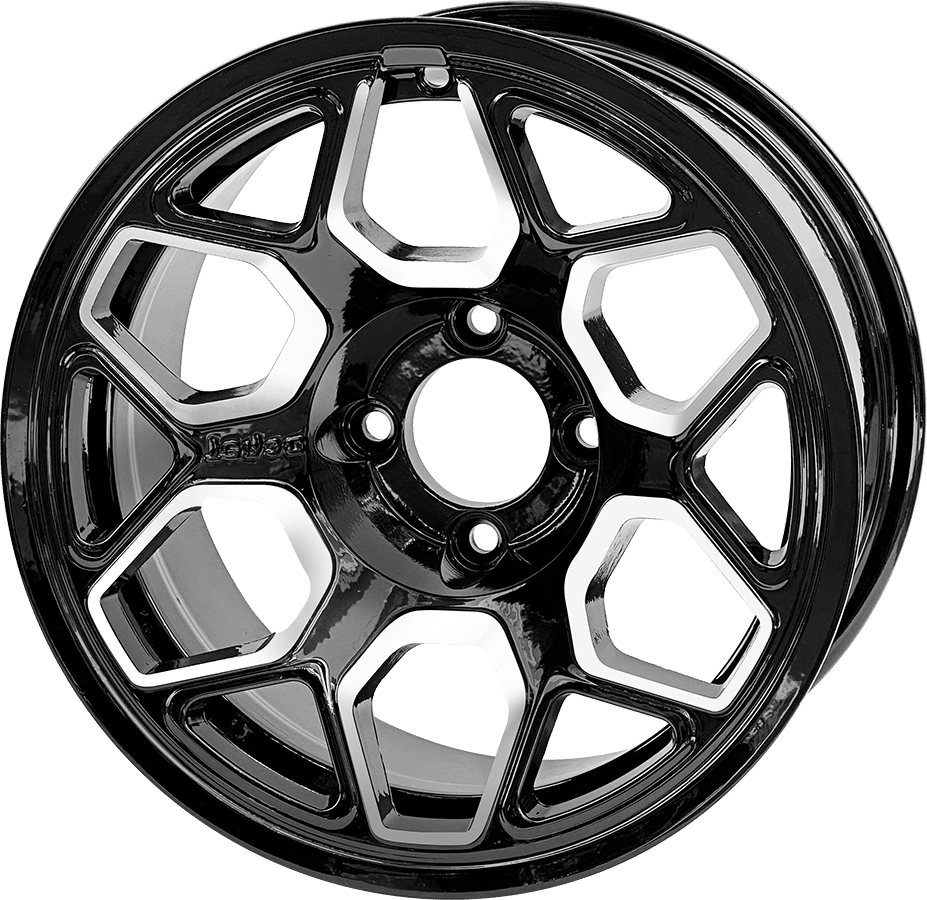 14″ Yeti Machined Black Wheel – Aluminum Alloy