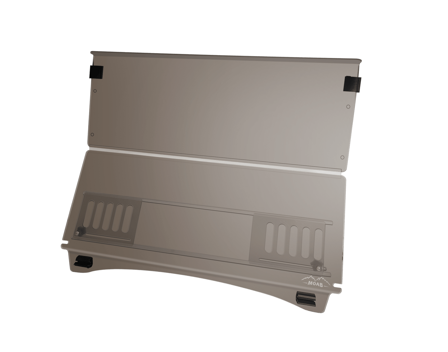 Evolution D5 Tinted Foldable Windshield with Vents