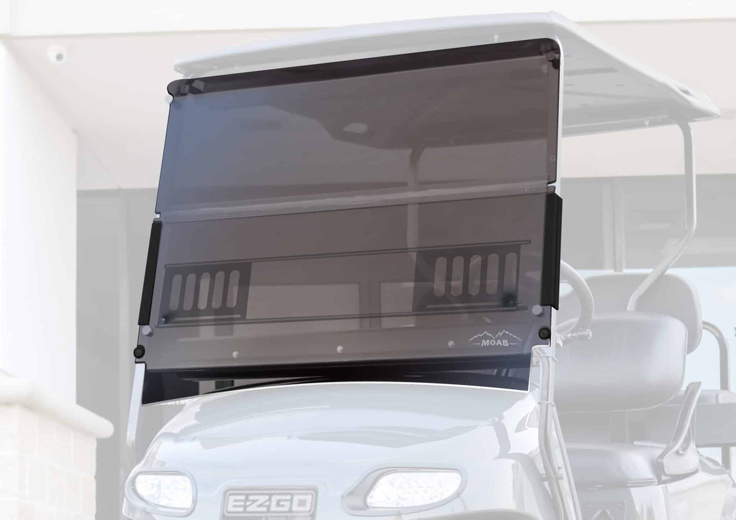 2014+ EZGO TXT Tinted Foldable Windshield With Vents