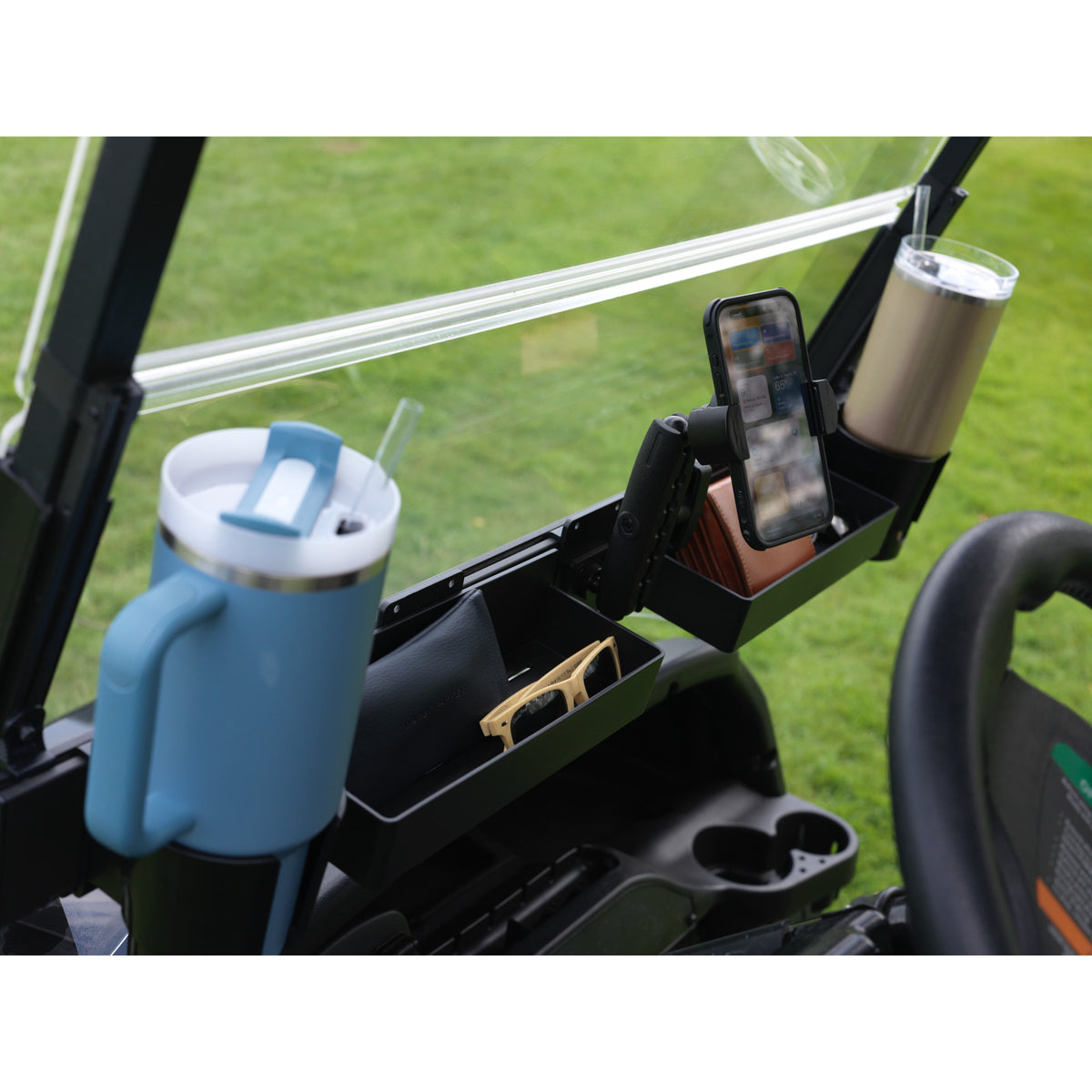 Expandable Mobile Device Holder, CaddyBar, Universal Fit