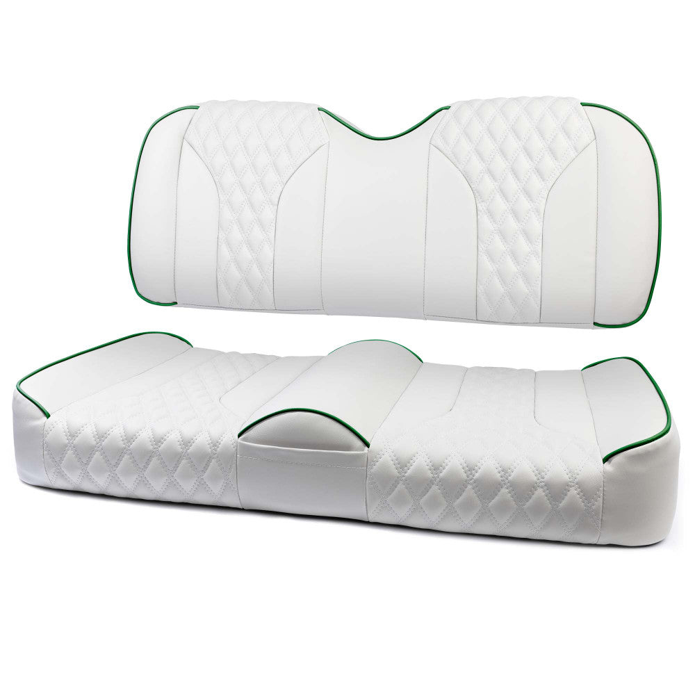 MODZ® FS2 CUSTOM FRONT SEAT - WHITE BASE Fits: Club Car Precedent/ Onward/ Tempo (2004+)